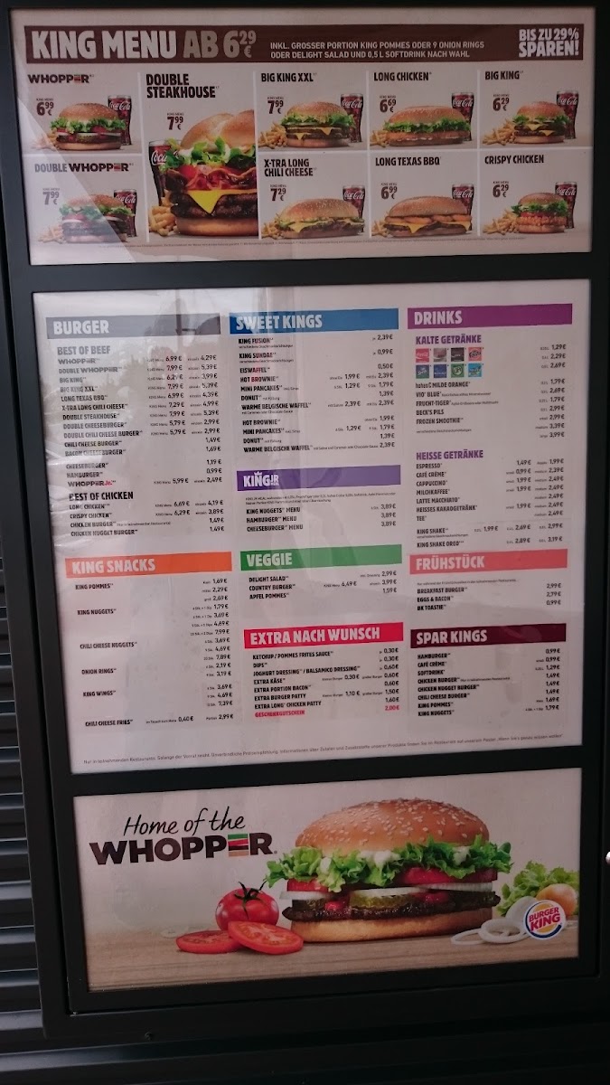 Menu Burger King Deutschland Gmbh-1